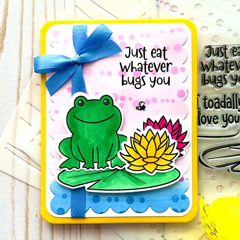 frogs2stamp Clear Stamp Set