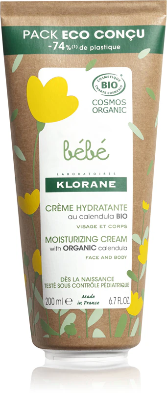 Klorane Bébé Calendula Hydratační krém pro dětskou pokožku