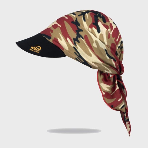 Gorra Peak Camouflage Rouge