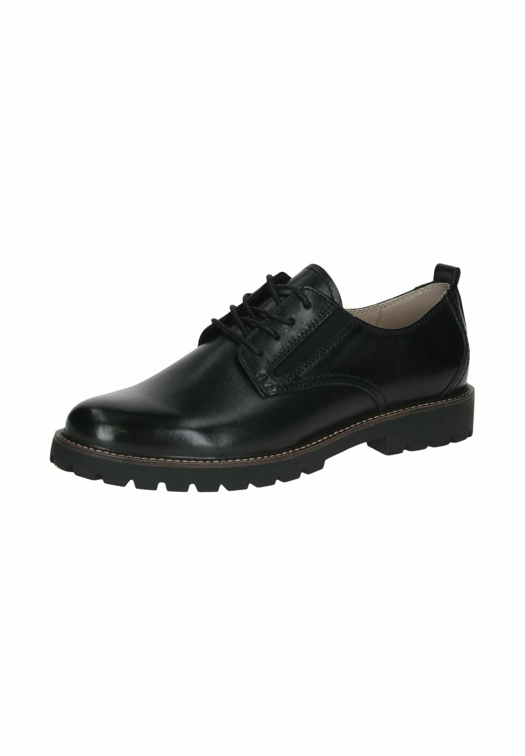 Chaussures à lacets Caprice - nappa noir