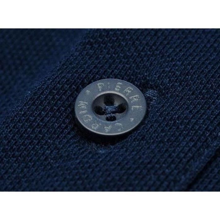 Polo azul marino para hombre de Pierre Cardin