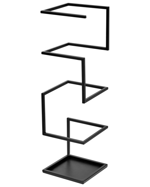 Stojak na parasole Metal Czarny