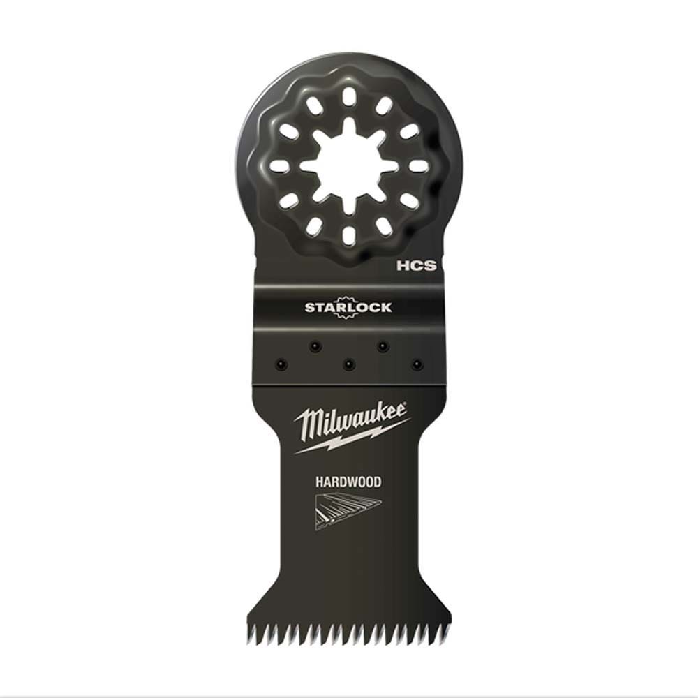 Lâmina bimetálica MILWAUKEE STARLOCK de 35 mm com dentes de madeira dura japonesa 48906017