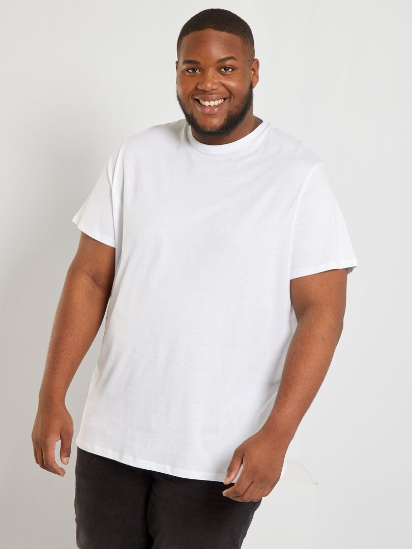 Camiseta 100% algodão - Branca