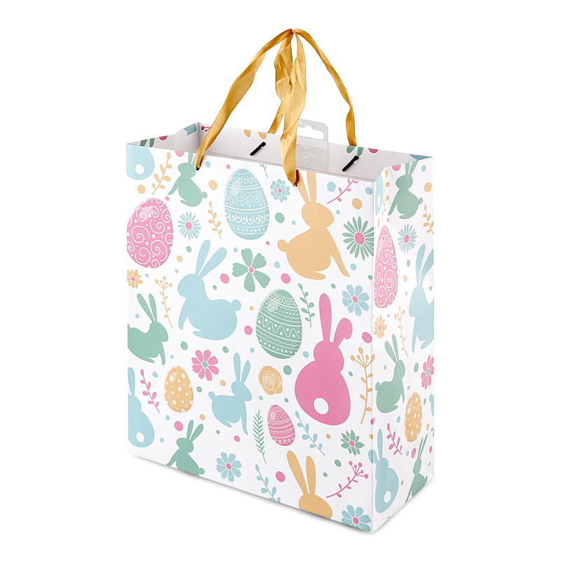 Sac cadeau pour la maison 26x32x11 cm Pâques