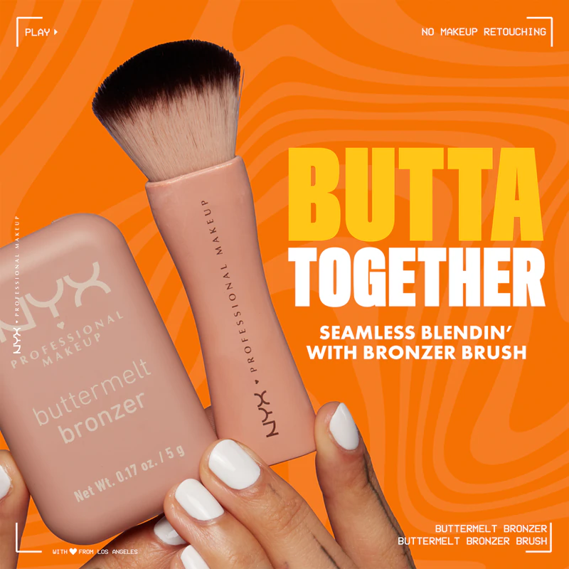 NYX Professional Makeup Buttermelt Bronzer poederbronzer