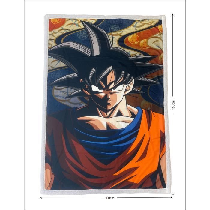 Sherpa deken - DRAGON BALL Z - Goku - 100 x 150 cm