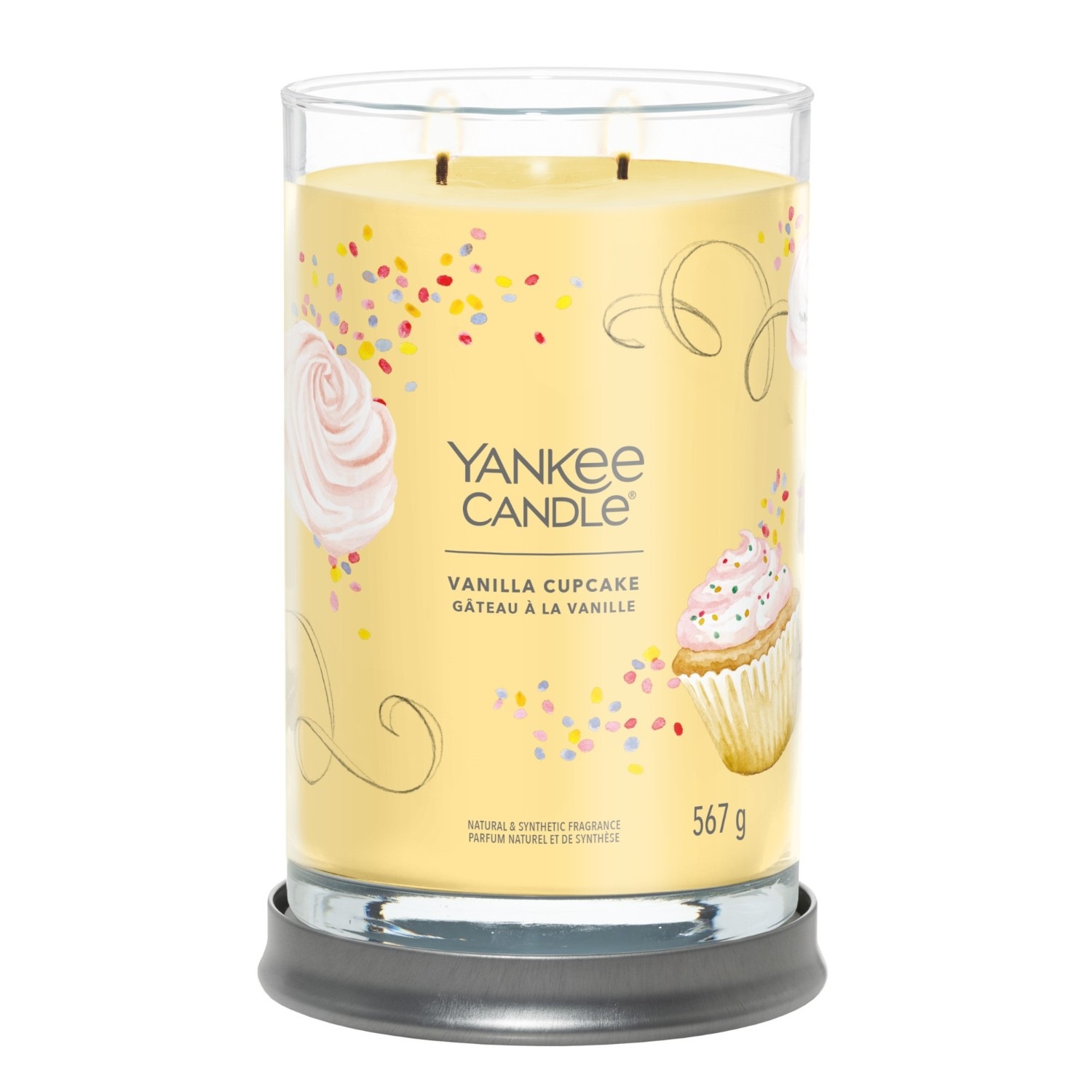 YANKEE CANDLE Grand Gobelet Gâteau à la Vanille