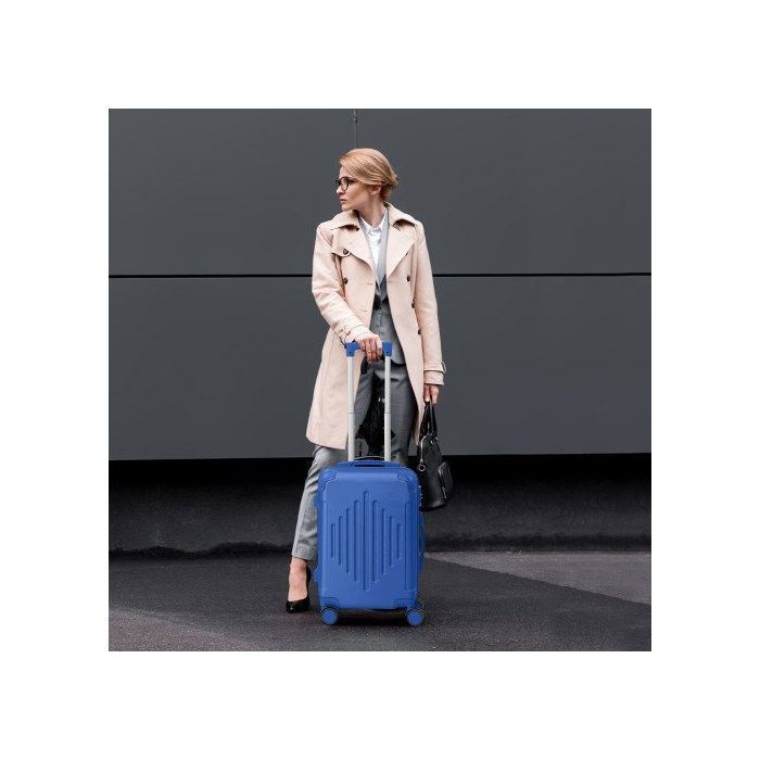ALIGHTUP - Maleta rígida con ruedas y cerradura - Azul, 65*40*26cm
