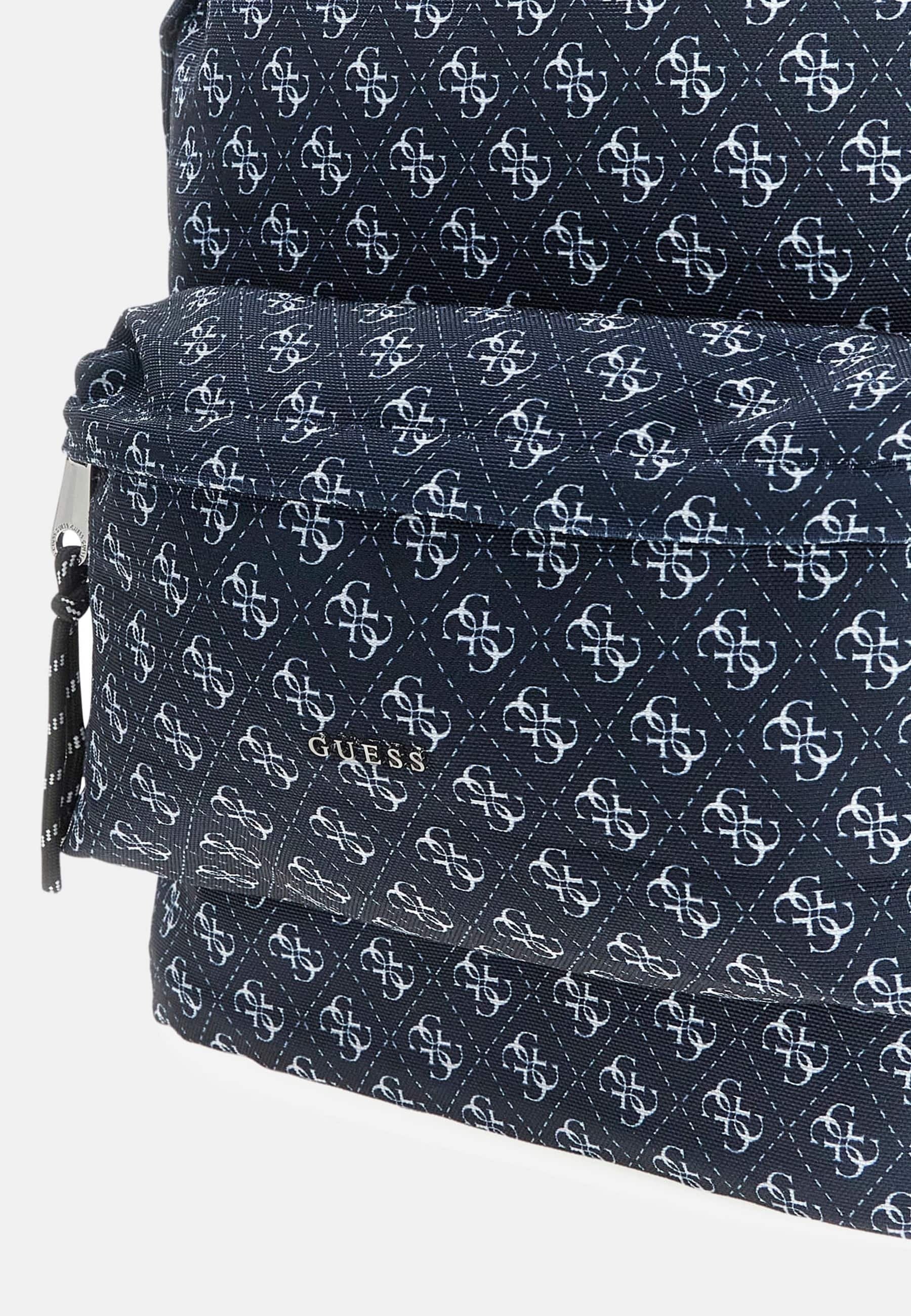 Guess-ryggsekk – flerfarget, basisfarge blå