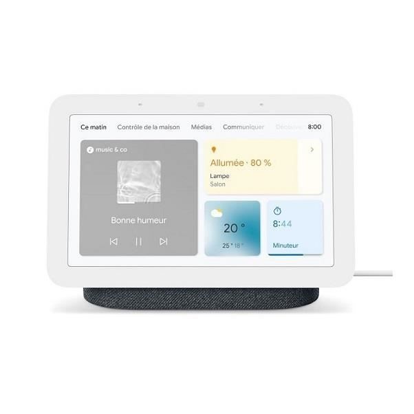 Google Nest Hub 2e generatie Pebble slimme luidspreker met scherm