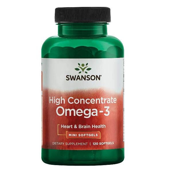 Swanson augsta koncentrāta Omega 3