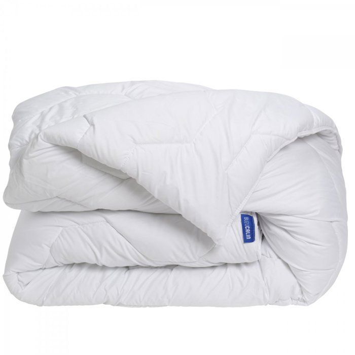 Piumino extra caldo da hotel 220x240 cm soffice - 500 g/m2 - Rivestimento in 100% cotone percalle - BLUE CALIN
