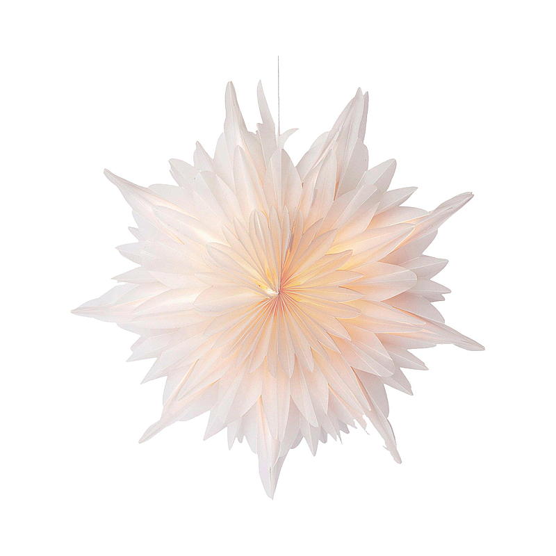 Leichter Weihnachtsstern (70 cm), Schneeflocke