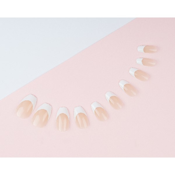 Invogue Bare French Coffin Nails - 24er-Pack