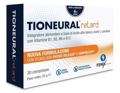 Nahrungsergänzungsmittel für das Nervensystem Tioneural Retard 30 Tabletten