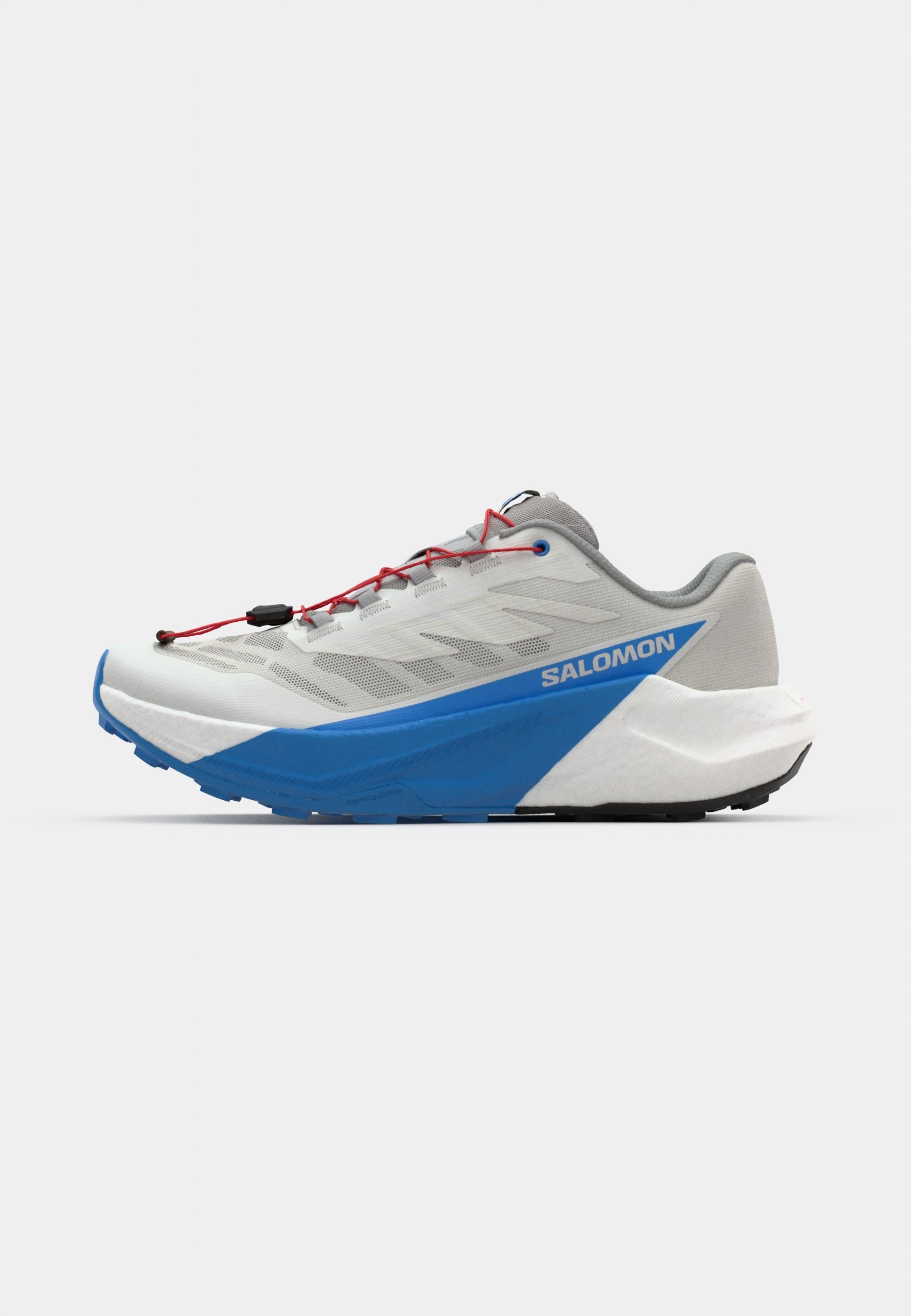 Salomon PULSAR - Trailrunning schoenen - maansteen/wit/Frans blauw