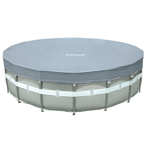Couverture de piscine Intex Deluxe Ultra Frame de 549 cm avec protection UV