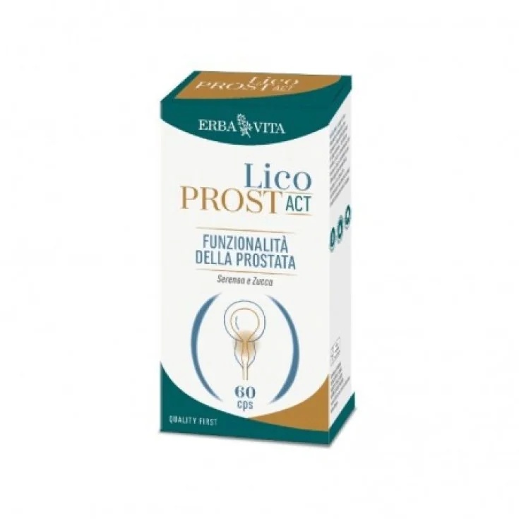 ERBA VITA Erba Vita Licoprost Prostaat Wellness-supplement 60 capsules
