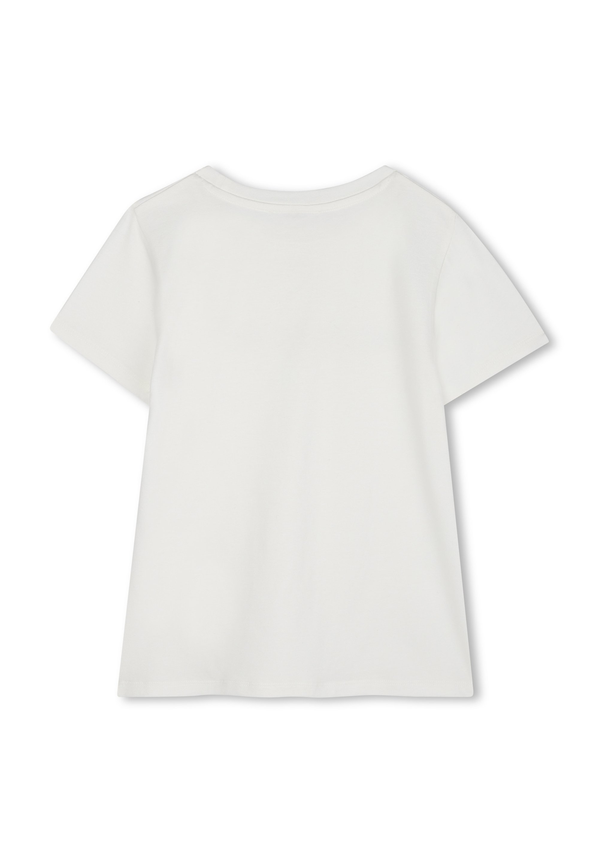 Michael Kors Kinder Kurzarm-T-Shirt mit Print – Offwhite