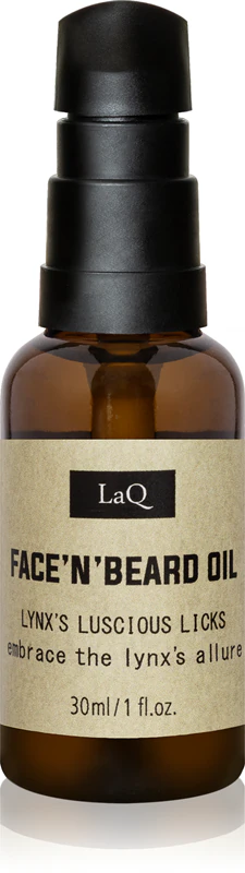 Óleo nutritivo para cabelo e barba LaQ Lynx From Mountain