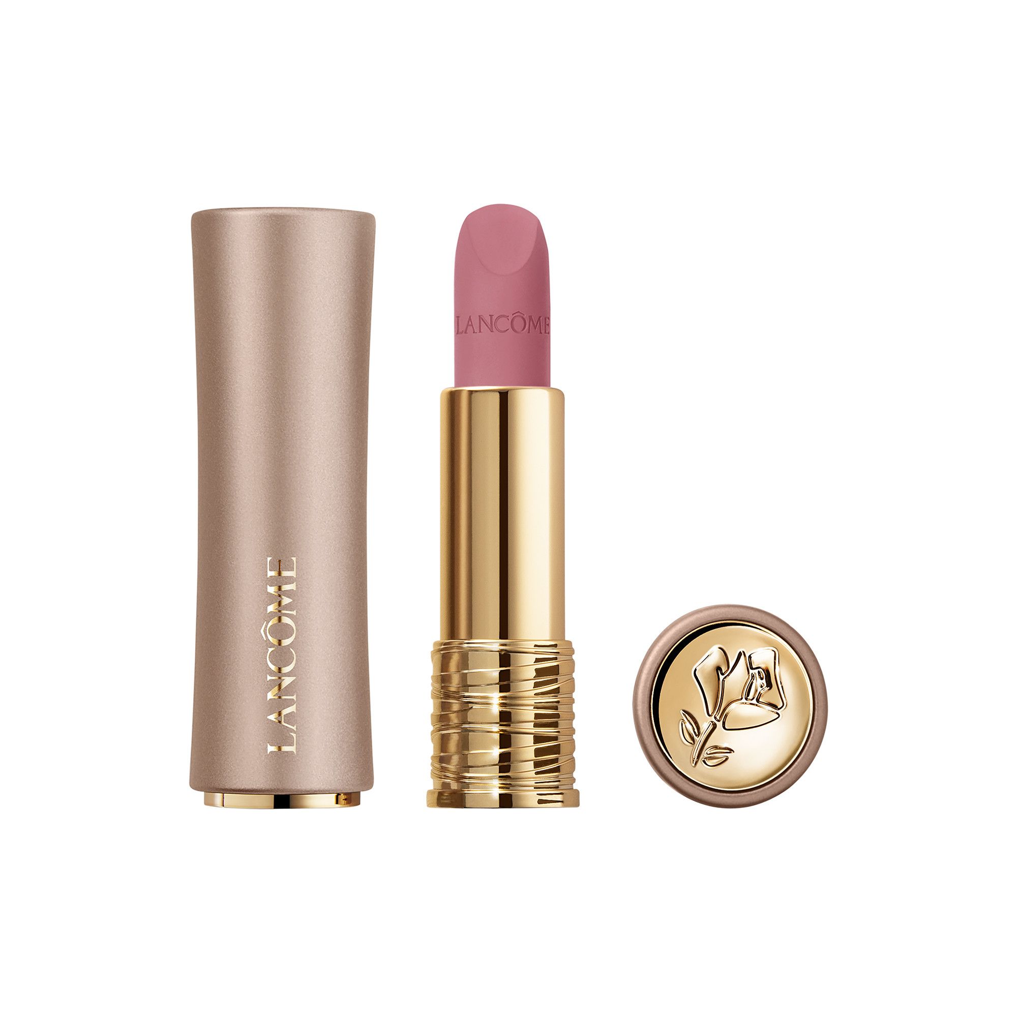 Lancôme L'Absolu Rouge Intimate Barra de Labios Mate Sedosa Luksuss lūpu balzams
