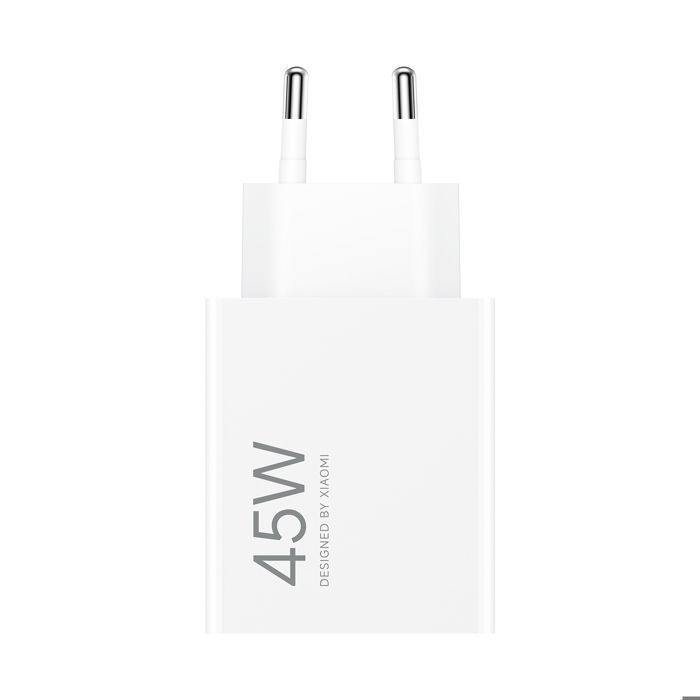 Adattatore di ricarica - Adattatore di alimentazione Xiaomi Turbo Charging da 45 W (Tipo A) - Bianco - Sicuro e resistente