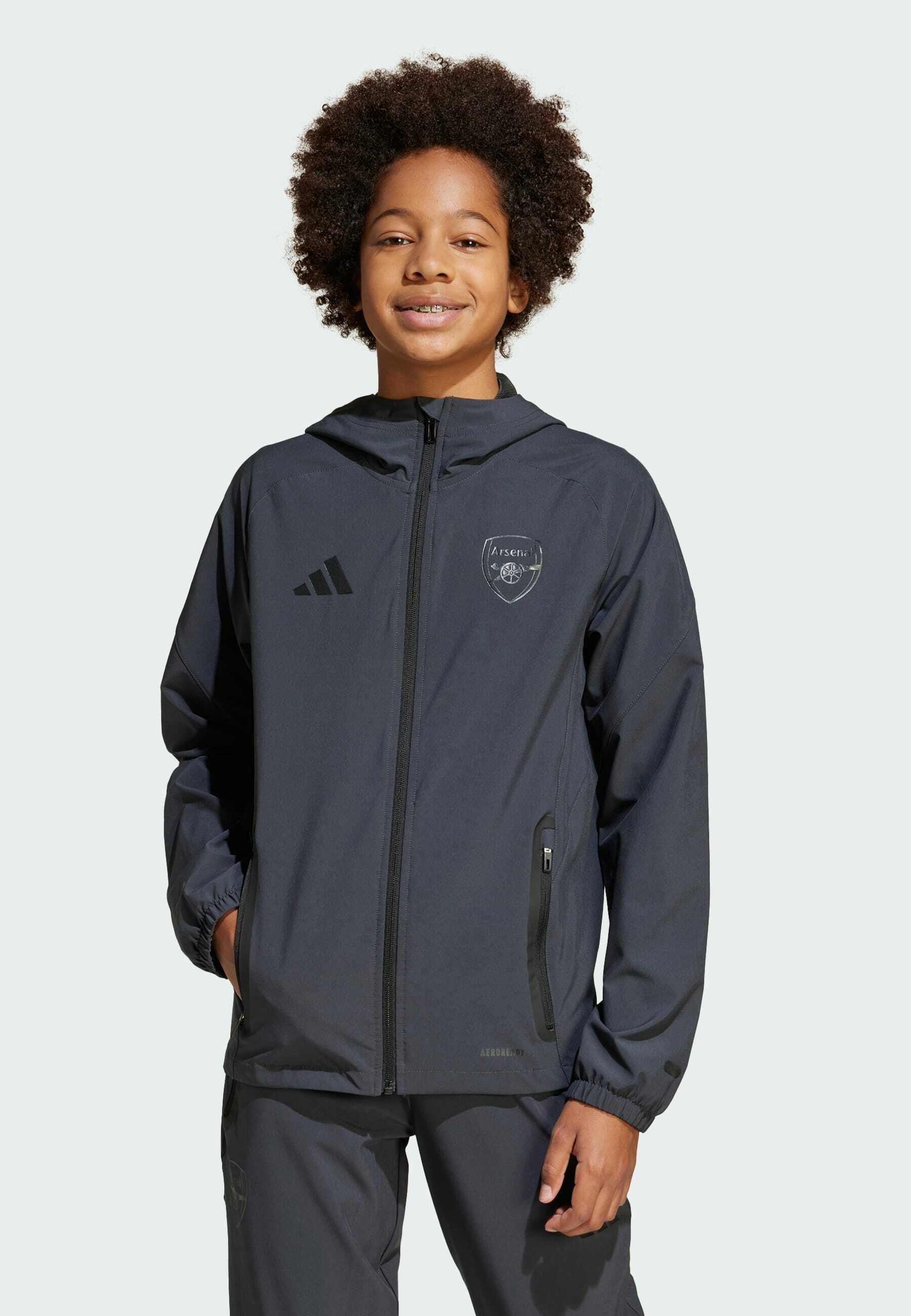 adidas Performance ARSENAL TIRO VISIBLE TECH JACKET - Odzież klubowa - szary/oliwkowy