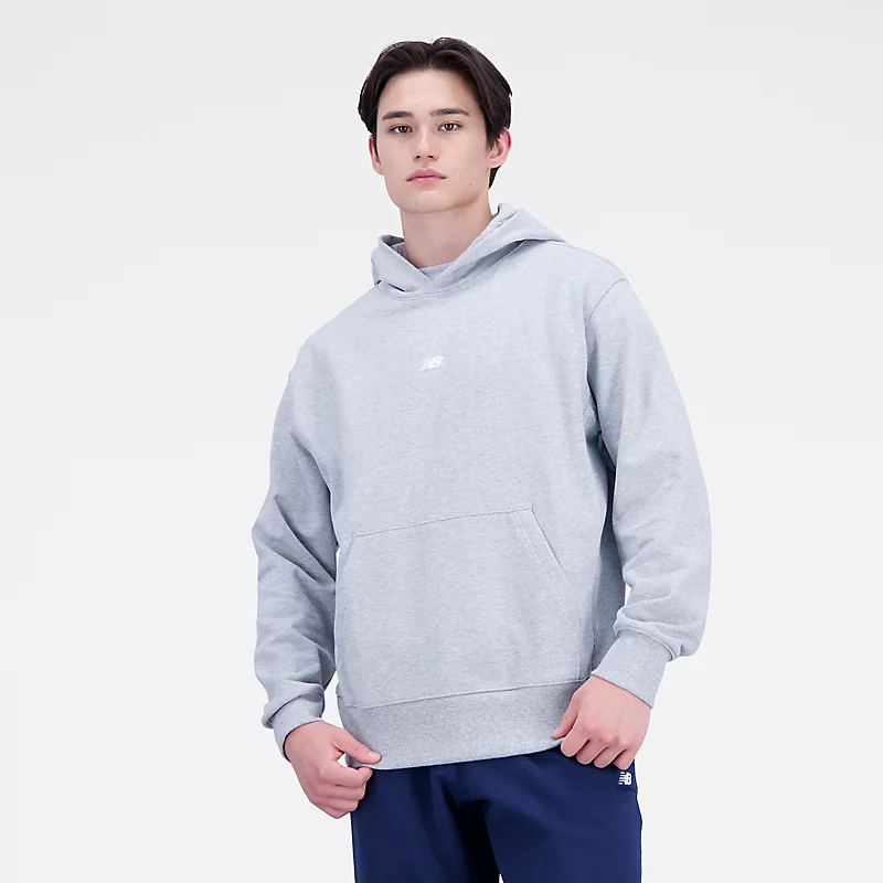 Genser med fangst Athletics Remastered Graphic French Terry - ATHLETIC GRÅ