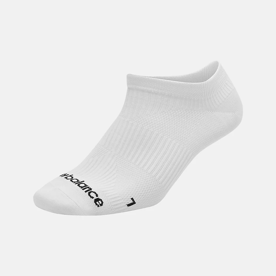 Șosete unisex Run Flat Knit Insight - ALB