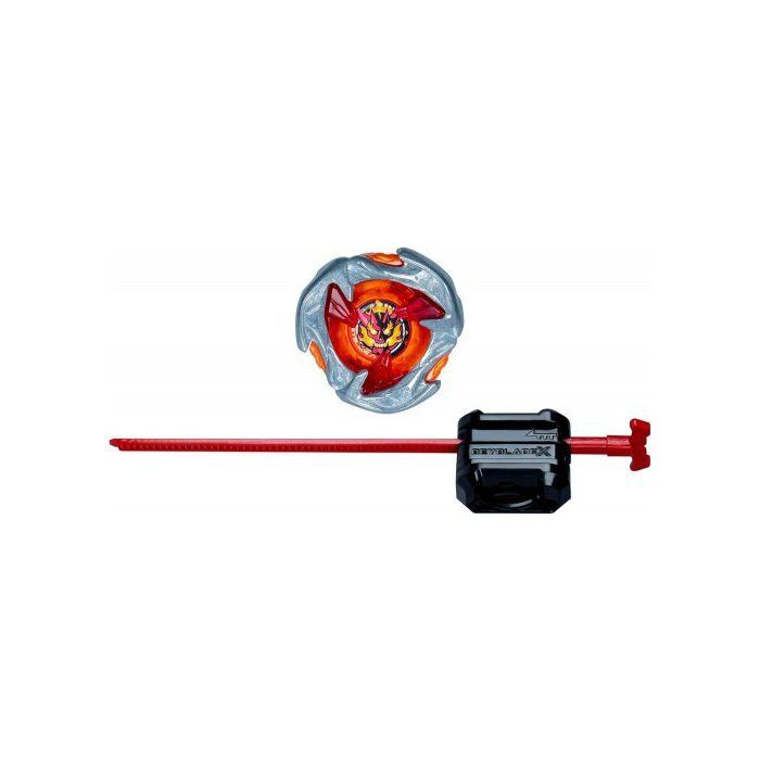 Beyblade X Hammer Incendio 3-70H Kreisel-Set – Kreisel + Launcher – Balance-Typ + 1 Karte