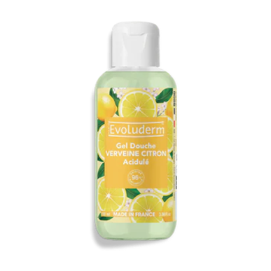 Evoluderm Forfriskende dusjsåpe med verbena og sitron 100 ml 100 ml