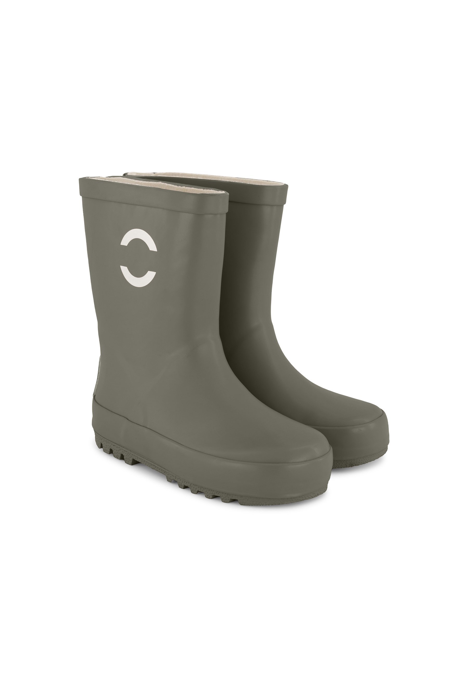 mikk-line SOLID - Gummistiefel - staubiges Olivgrün