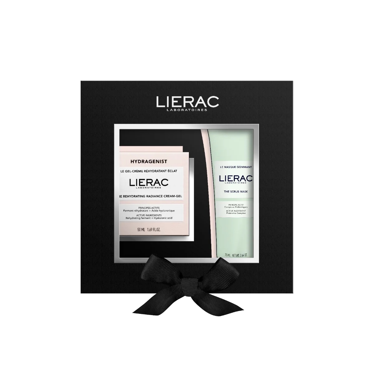 LIERAC Lierac Hydragenist gelcrème 50 ml + masker 75 ml set voor de gedehydrateerde huid