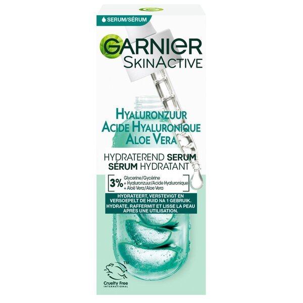 Garnier Hyaluron+ serum za obnovo kože, 30 ml