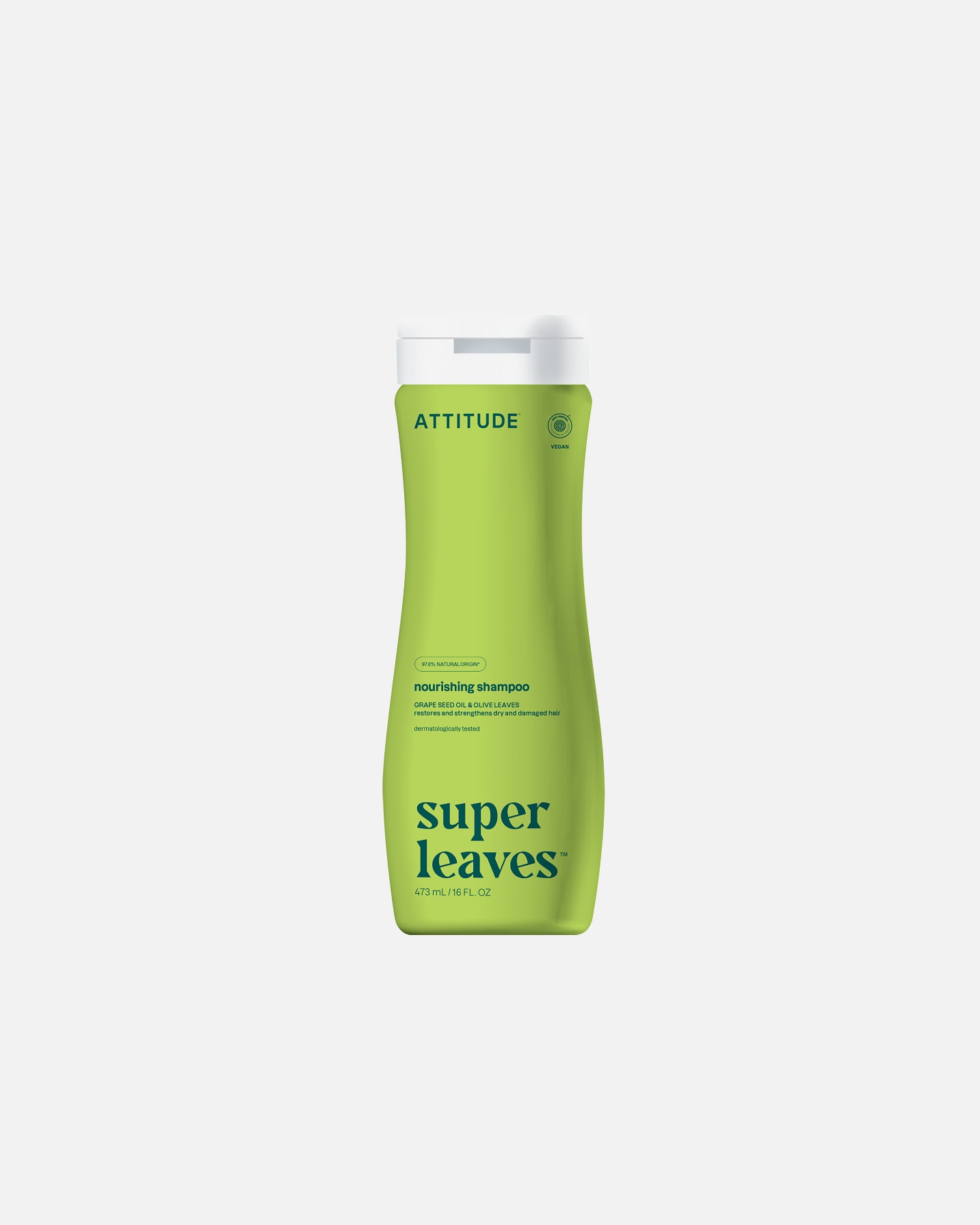 Attitude Super Leaves Science sampon – Tápláló és erősítő – 473 ml