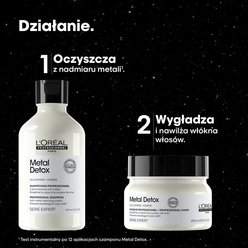 L'Oréal Professionnel Serie Expert Metal Detox darilni set za barvane in poškodovane lase