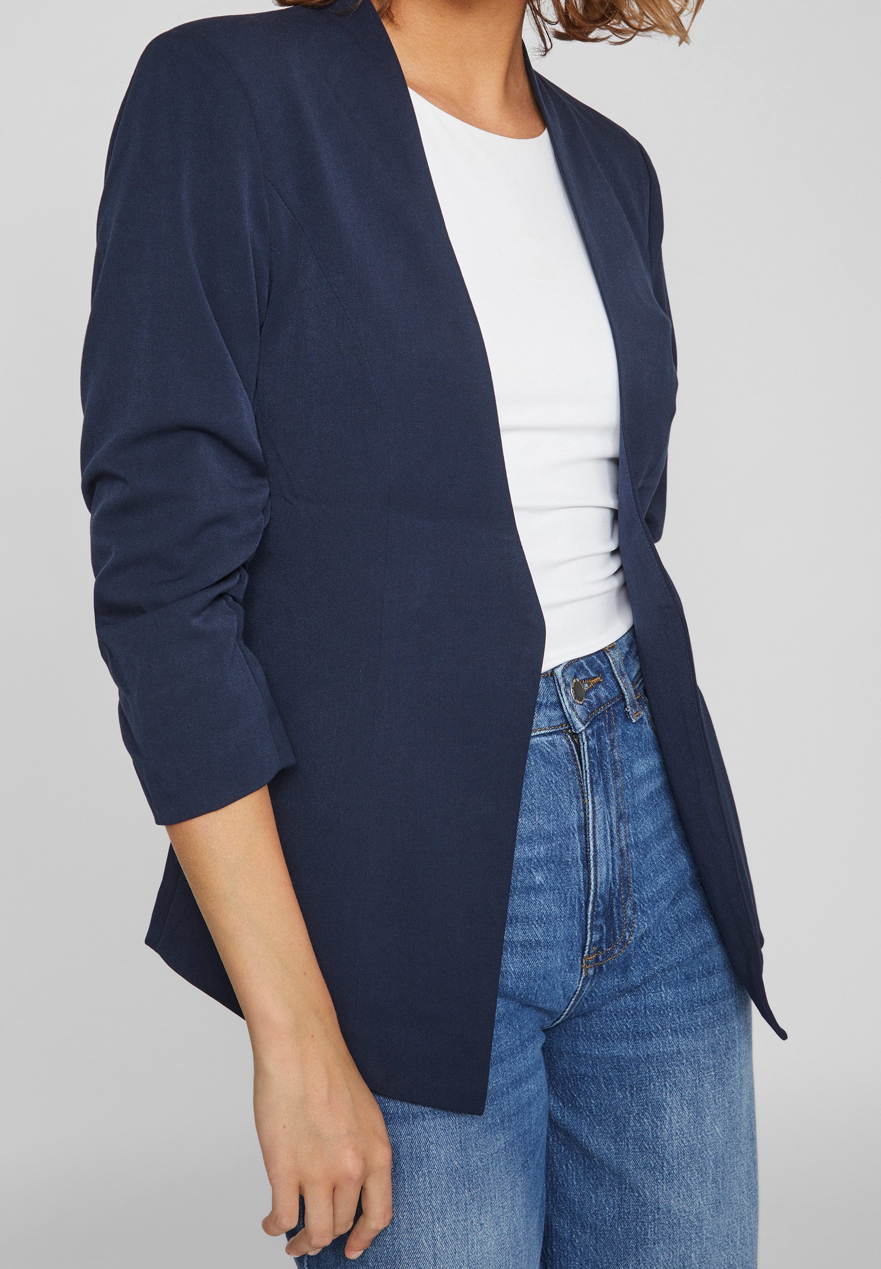 VILA VIHER - Blazer - blu navy