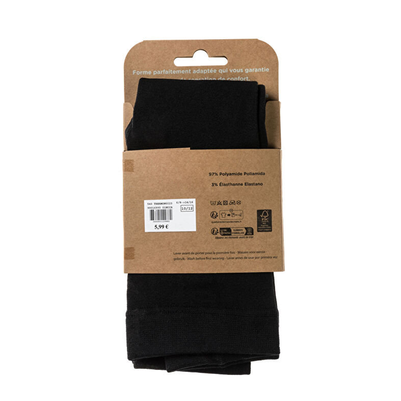 Meias e collants pretos femininos