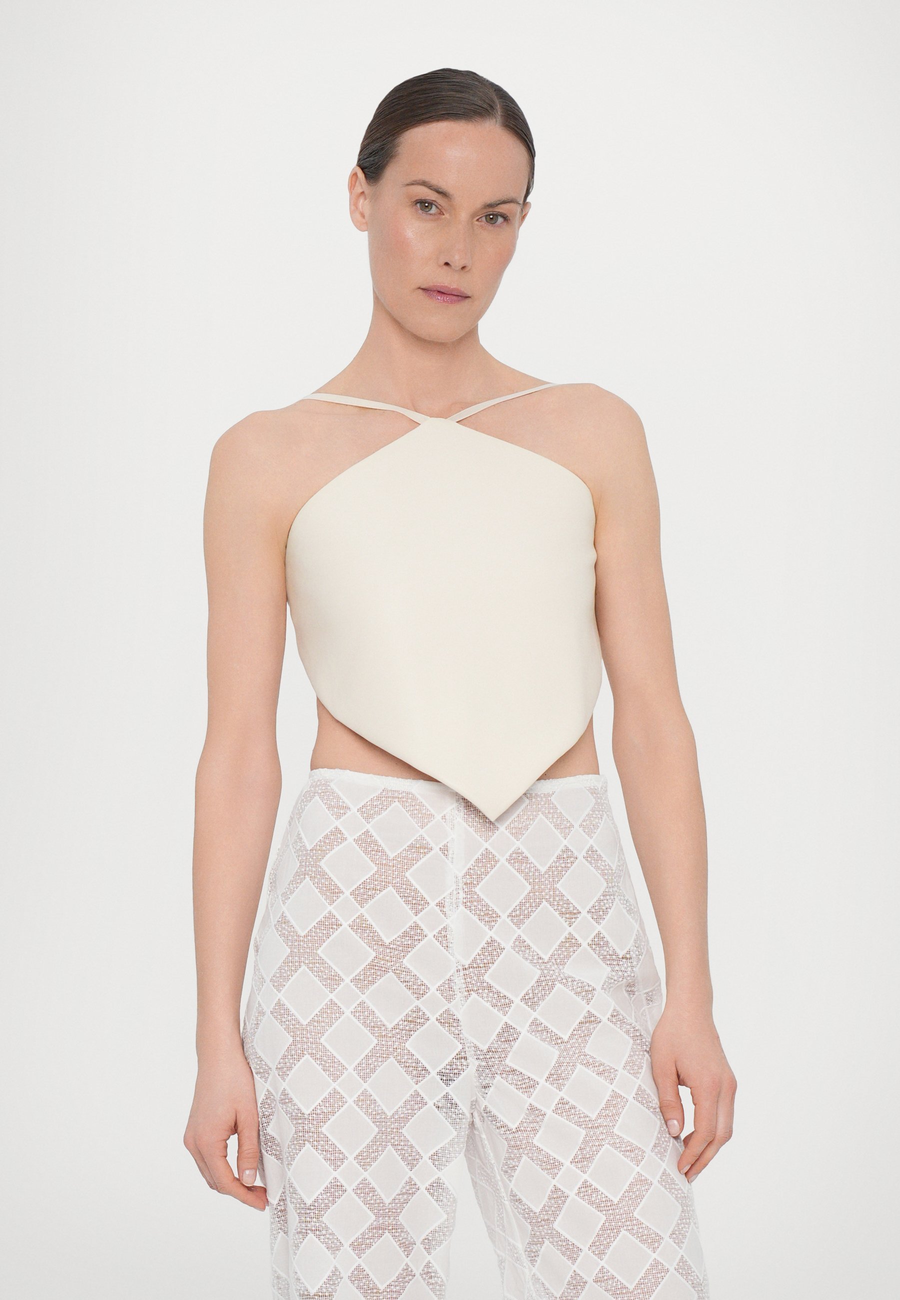 TOVE KAIA BROEK - Broek - wit