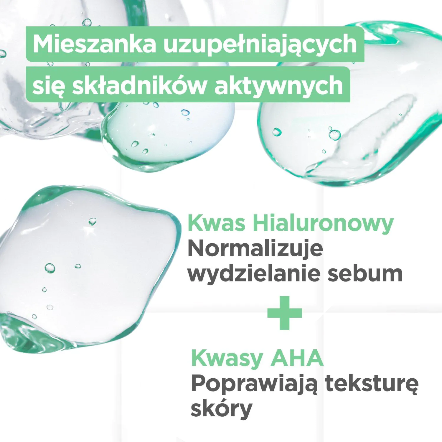 Mixa Żel matujący do twarzy przeciw niedoskonałościom Kwas Salicylowy + Kwasy AHA