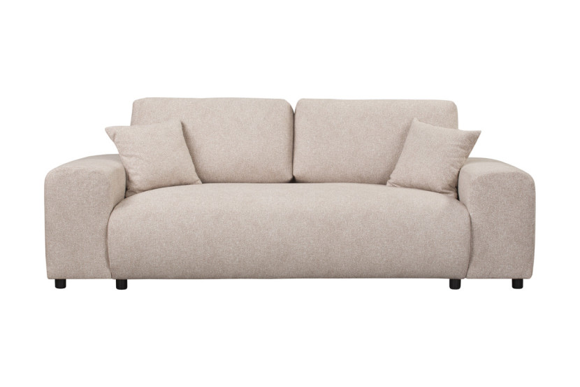 Ropez Justin sofa 3 bez funkcji tkanina plusz beżowy Blur 2