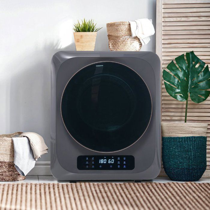 Sèche-linge portable - LANGTU - Compact - Capacité 4 kg - Écran LCD - Pompe à chaleur
