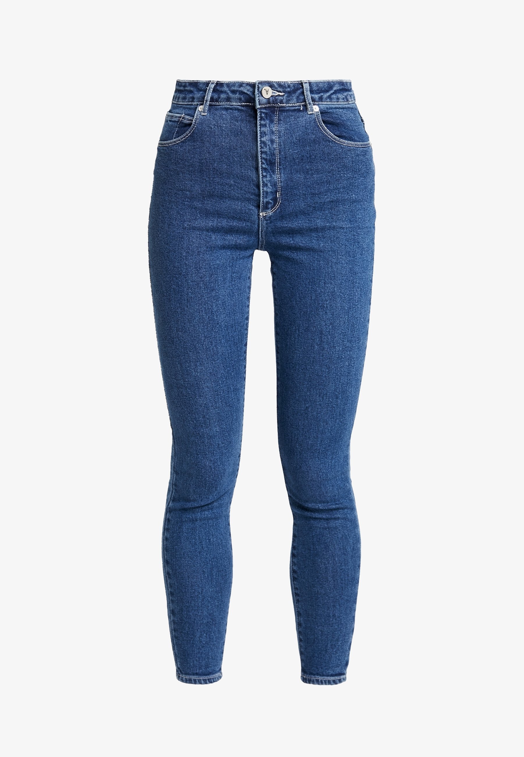 Jean Abrand Jeans coupe skinny - denim bleu foncé