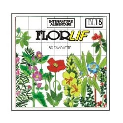 Flor Lif 50 tabletten met johannesbrood, melkzuurfermenten en inuline