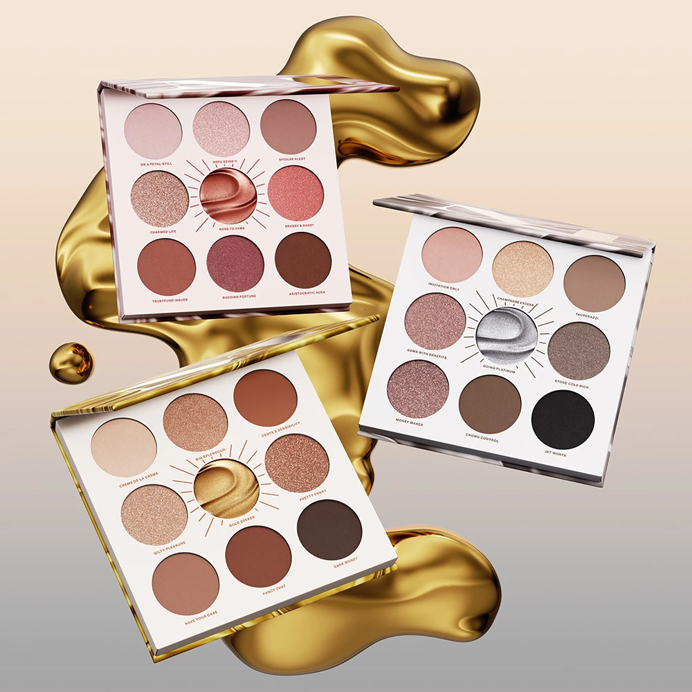 Paleta sjenila za oči Pan Gold Seeker Artistry 9 - Morphe