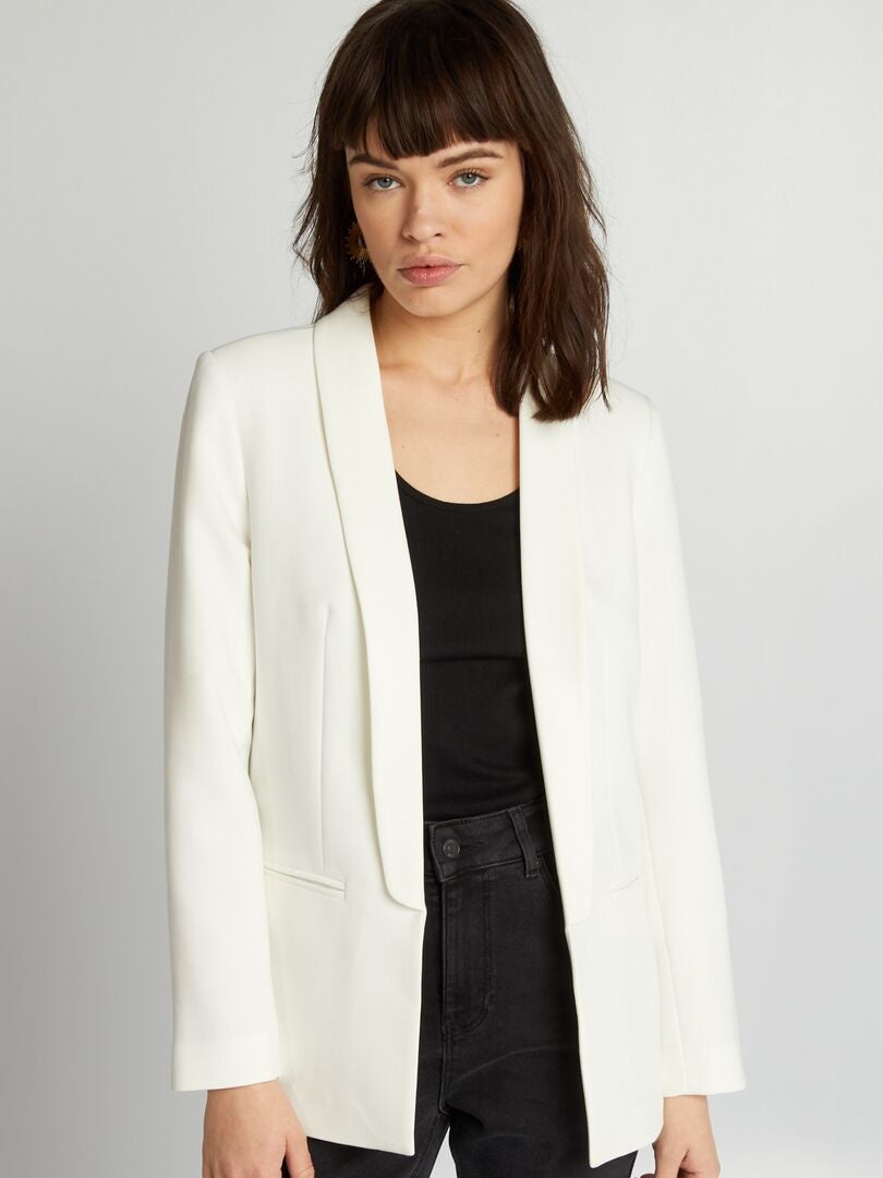 Blazer midi - Branco