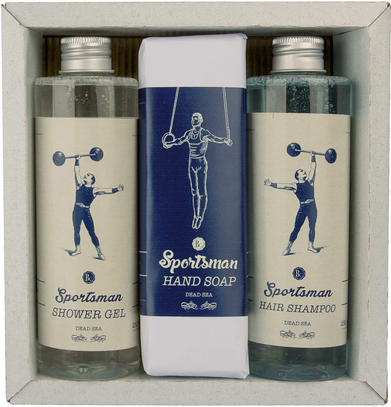 Bohemia Gifts & Cosmetics Sportman Douchecadeauset voor mannen