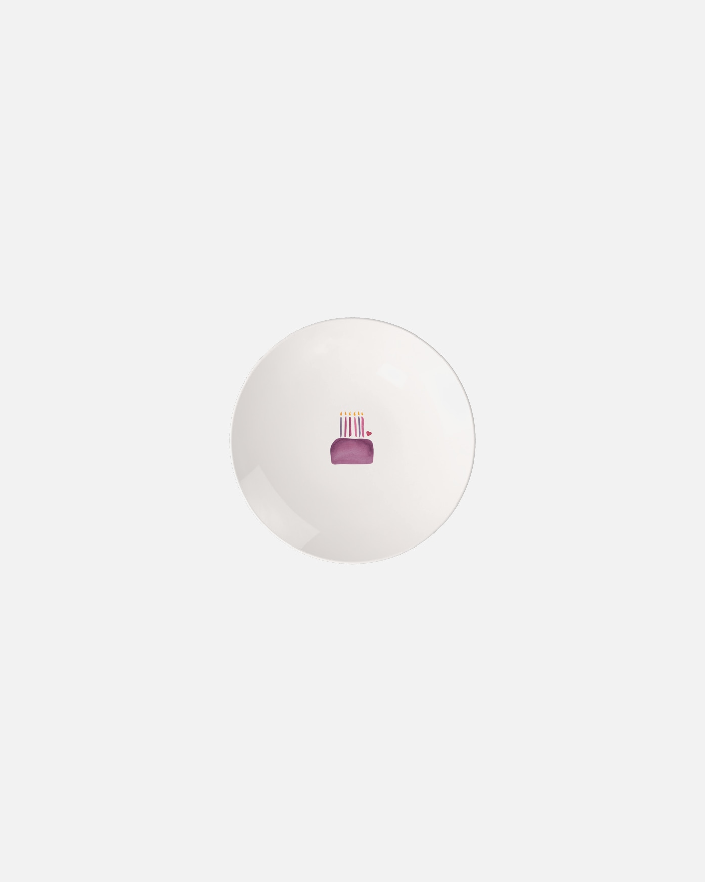Assiette petit-déjeuner Villeroy & Boch « Joyeux anniversaire avec amour » – 1 pièce