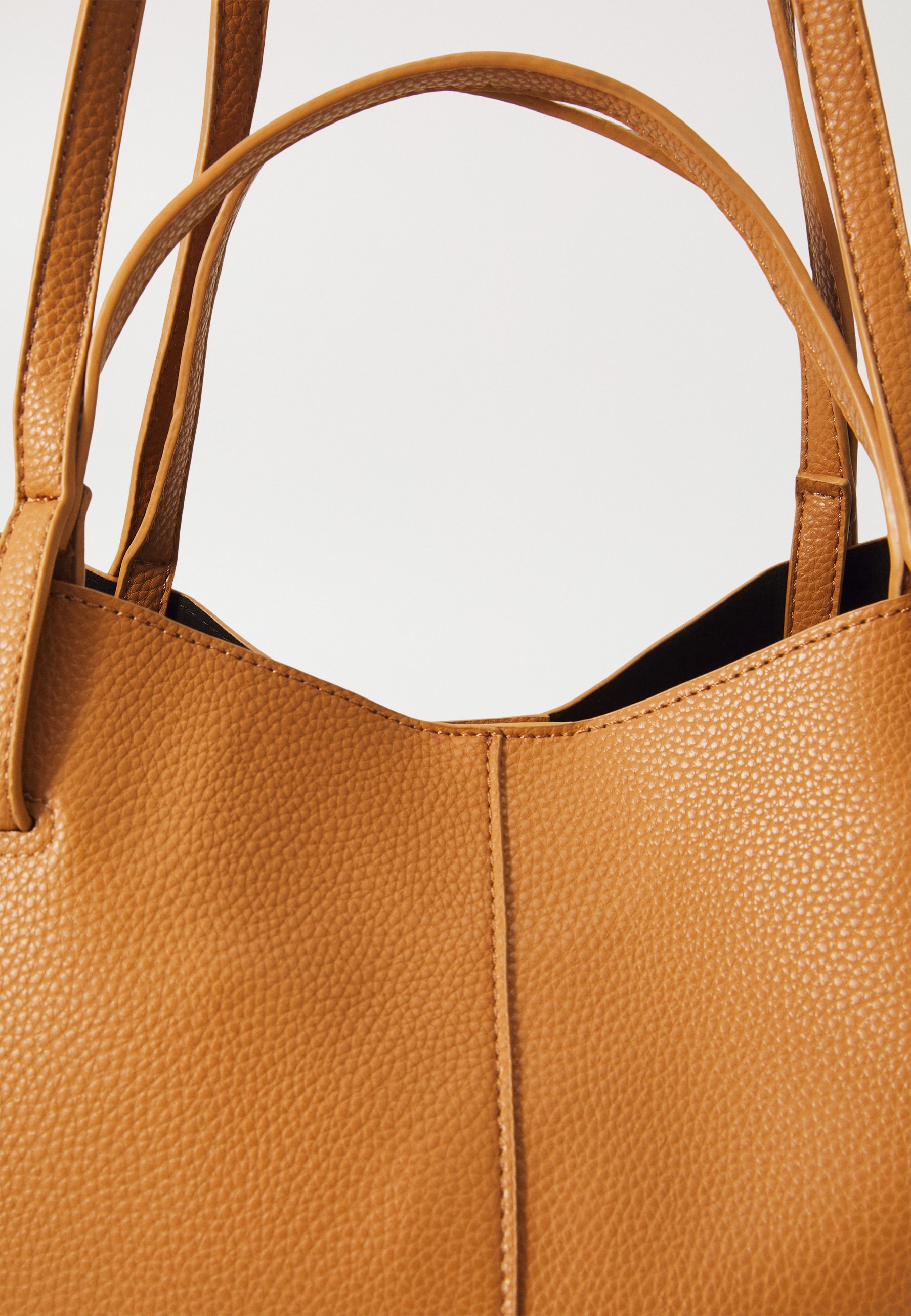 ONLY ONLAYA PU TOTE BAG - Borsa tote - cocco tostato